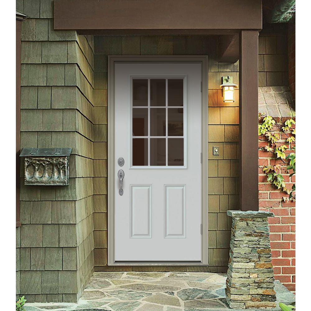 30 x 80 Exterior Prehung Left Hand/Outswing Exterior Doors