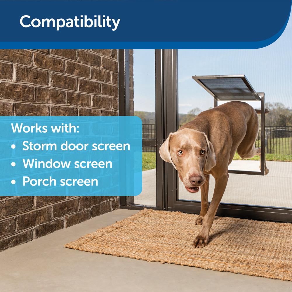 home depot dog screen door