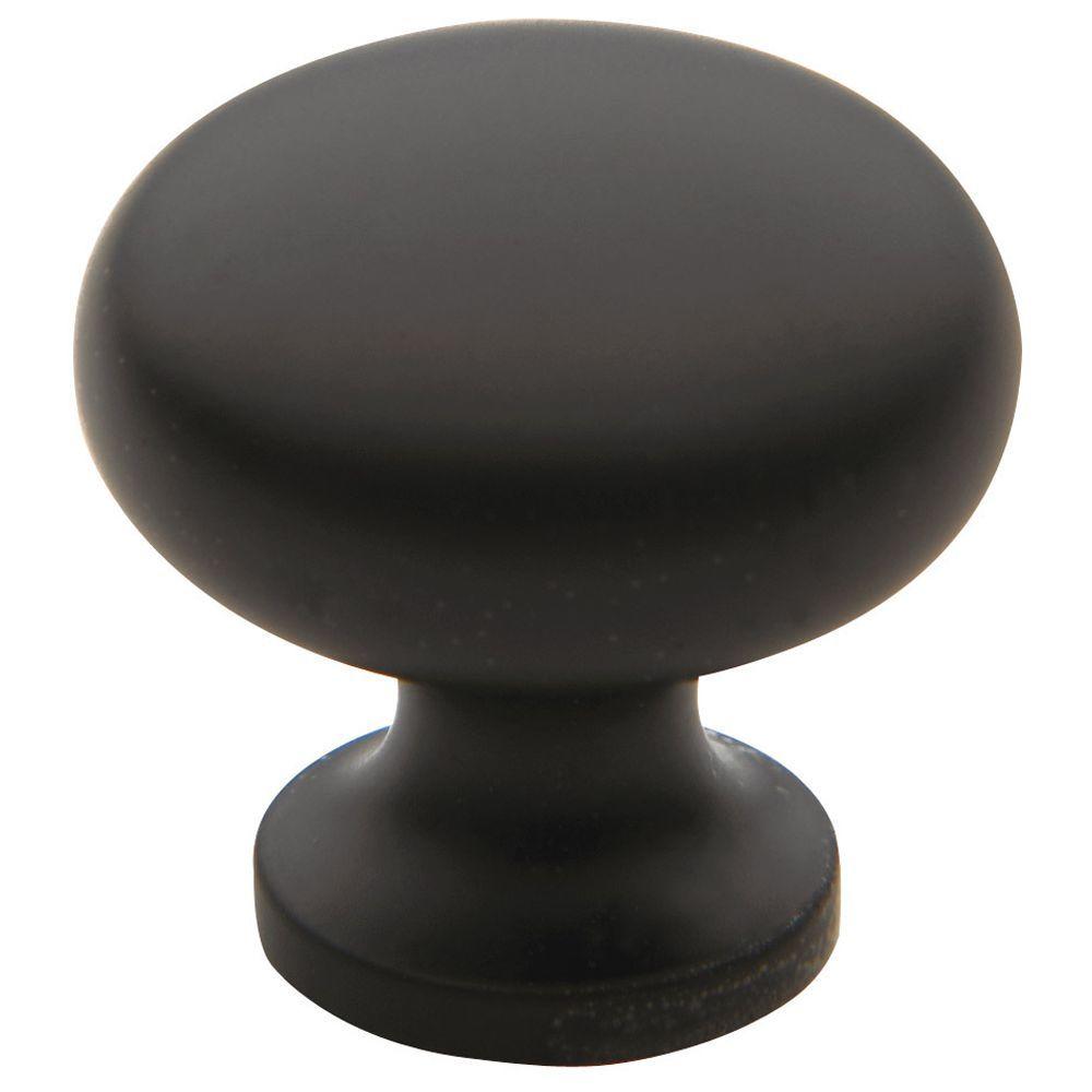 Baldwin Dominion 1-1/4 in. Satin Chrome Round Cabinet Knob ...