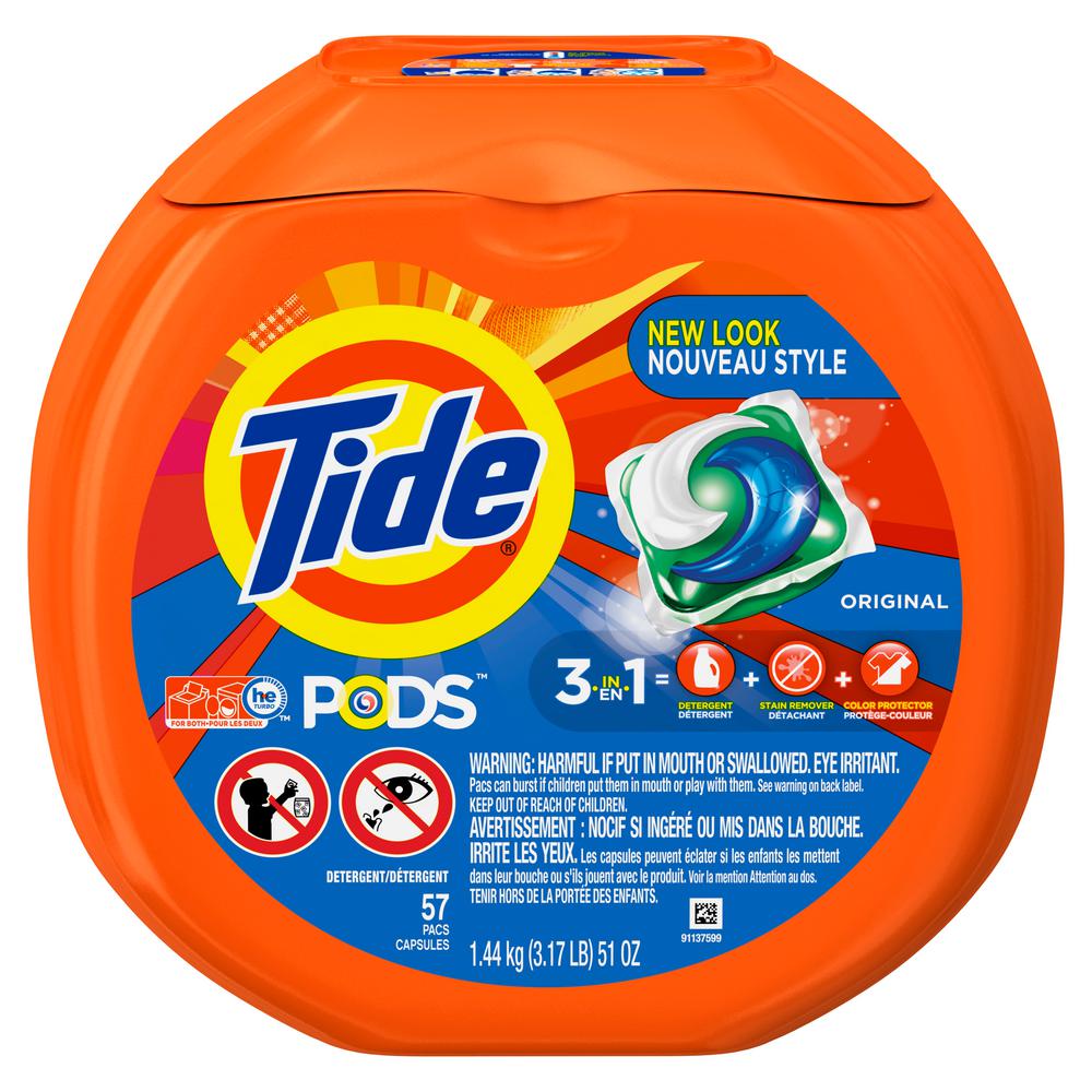 washing detergent pods