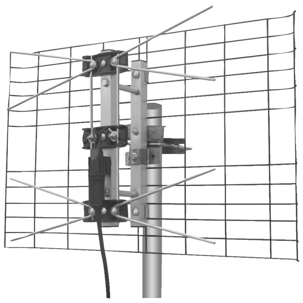 Eagle Aspen 2 Bay Uhf Outdoor Antenna Dtv2buhf The Home Depot Eagle Aspen 2 Bay Uhf Outdoor Antenna