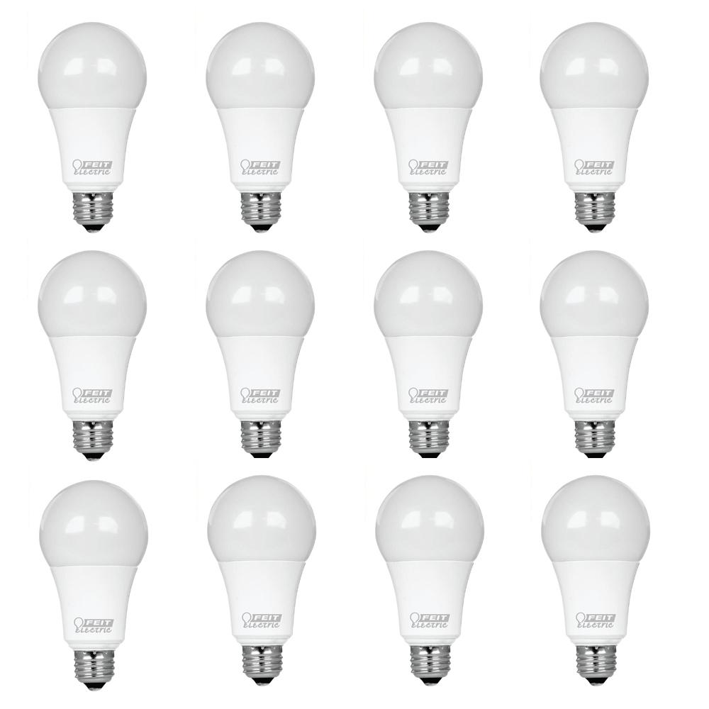 Feit Electric 100W Equivalent Daylight (5000K) Omni A19 Dimmable LED ...