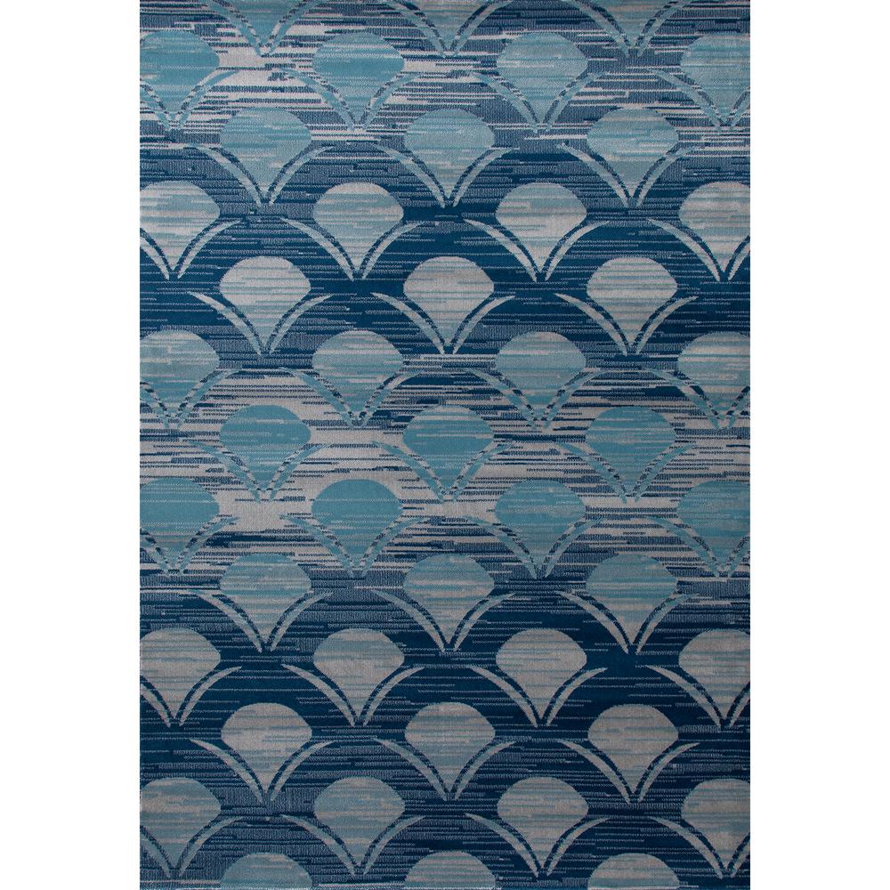 Art Carpet Seaport Waves Blue 3 Ft X 4 Area Rug 841864117110 Art Carpet Seaport Waves Blue 3 Ft X 4 Area Rug