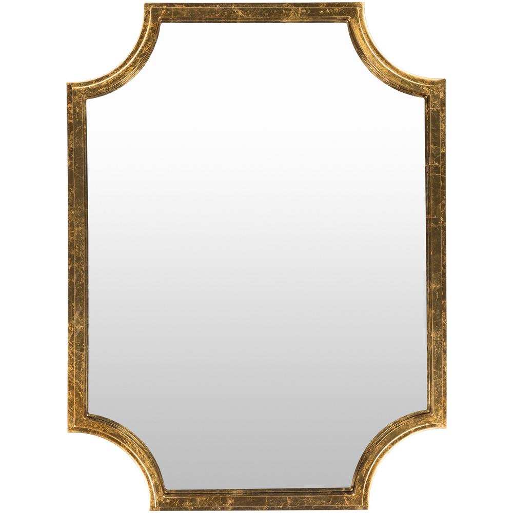 Koud 40 in. x 29.75 in. MDF Framed Mirror