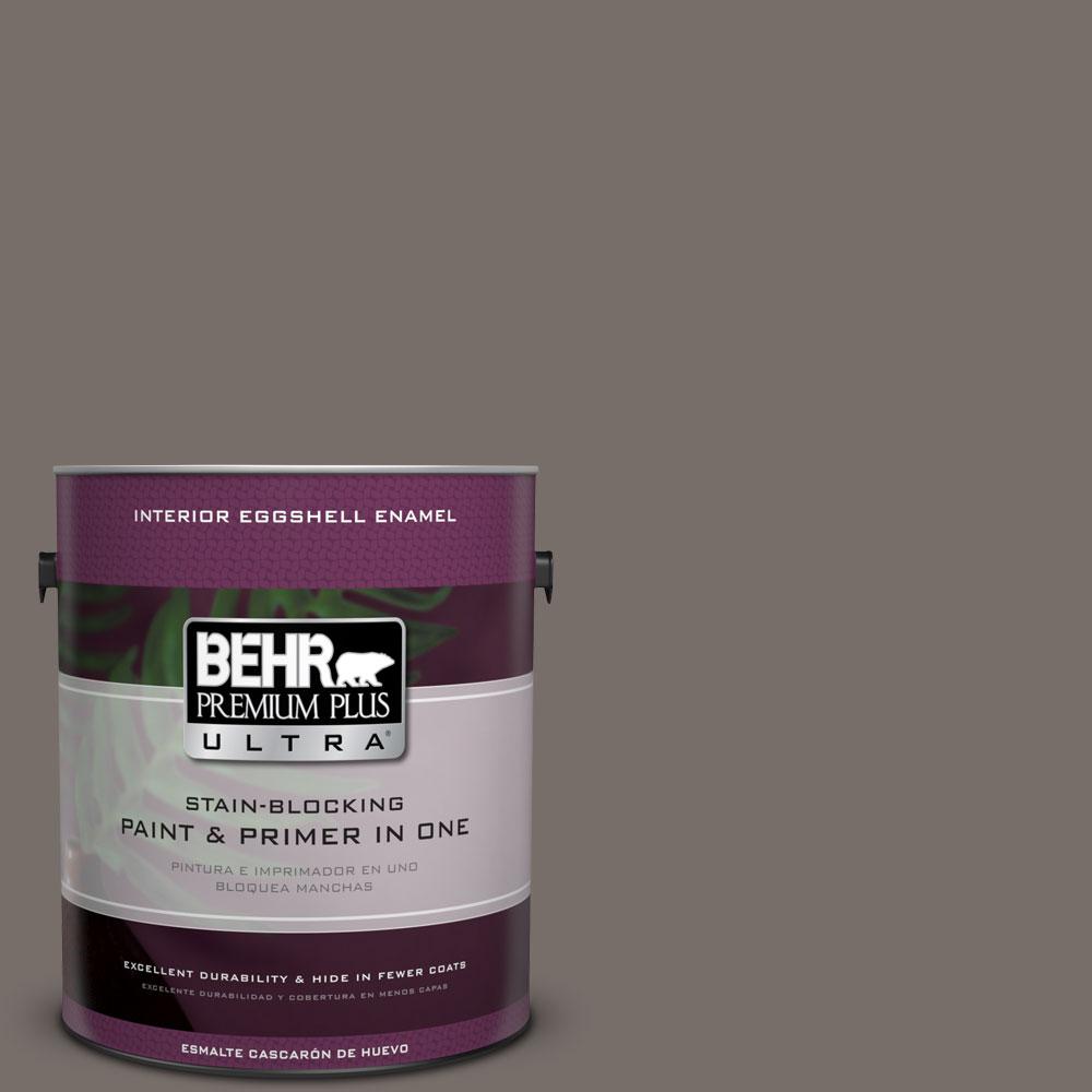 BEHR Premium Plus Ultra 1-gal. #BNC-37 Gray Owl Eggshell ...