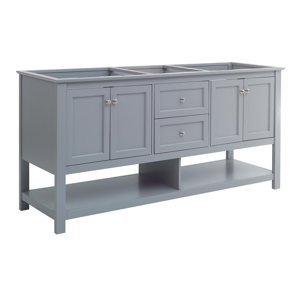 Fresca Manchester 72 in. W Bathroom Double Bowl Vanity ...