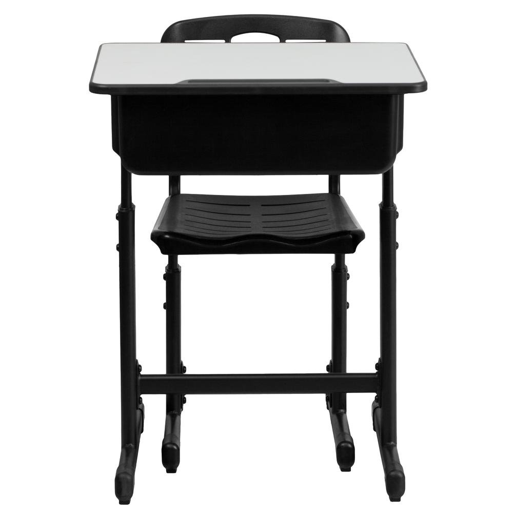 Carnegy Avenue Grey Open Front Student Desk And Chair Sets Cga Yu