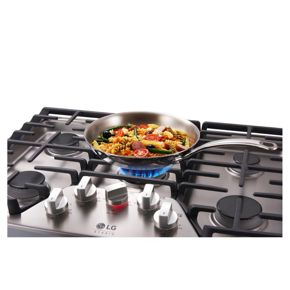 Lg Studio 30 In Gas Cooktop In Stainless Steel With 5 Burners