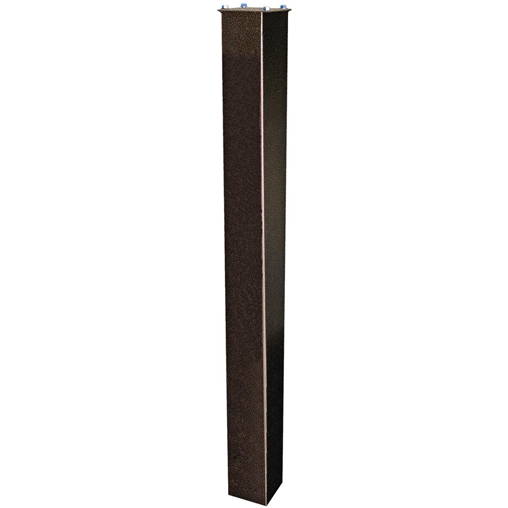 Mail Boss 43 In Galvanized Steel Ground Mailbox Post Bronze 43 In Galvanized Steel Ground Mailbox Post Bronze