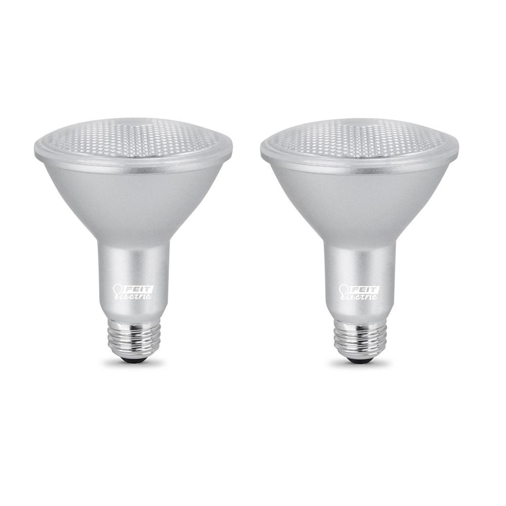 75 Watt Equivalent Par30 Dimmable Title 24 Led Energy Star 90 Cri Flood Light Bulb Bright White 2 Pack 75 Watt Equivalent Par30 Dimmable Title 24 Led Energy Star 90 Cri Flood Light