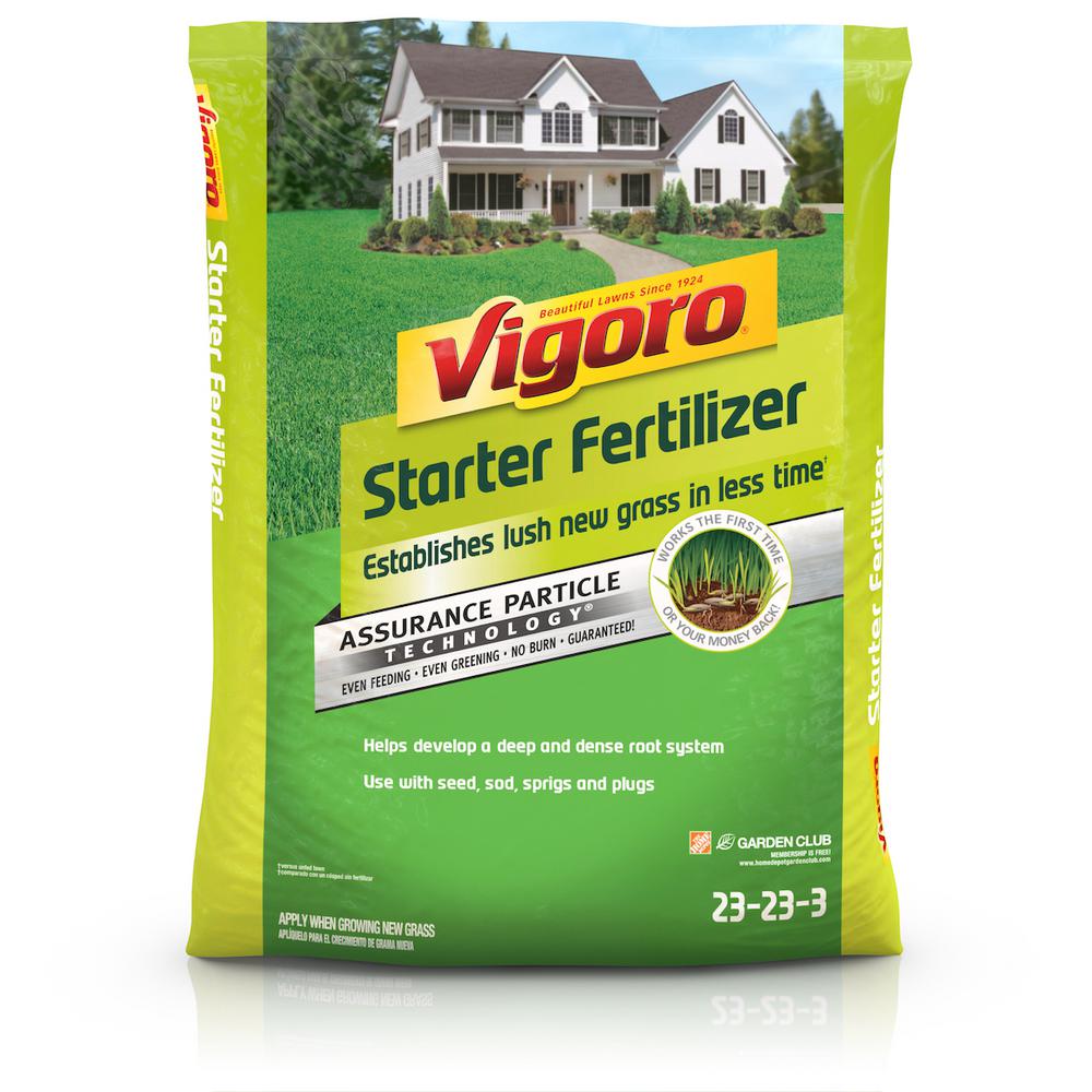 Vigoro 15 000 Sq Ft Starter Fertilizer 22442 The Home Depot