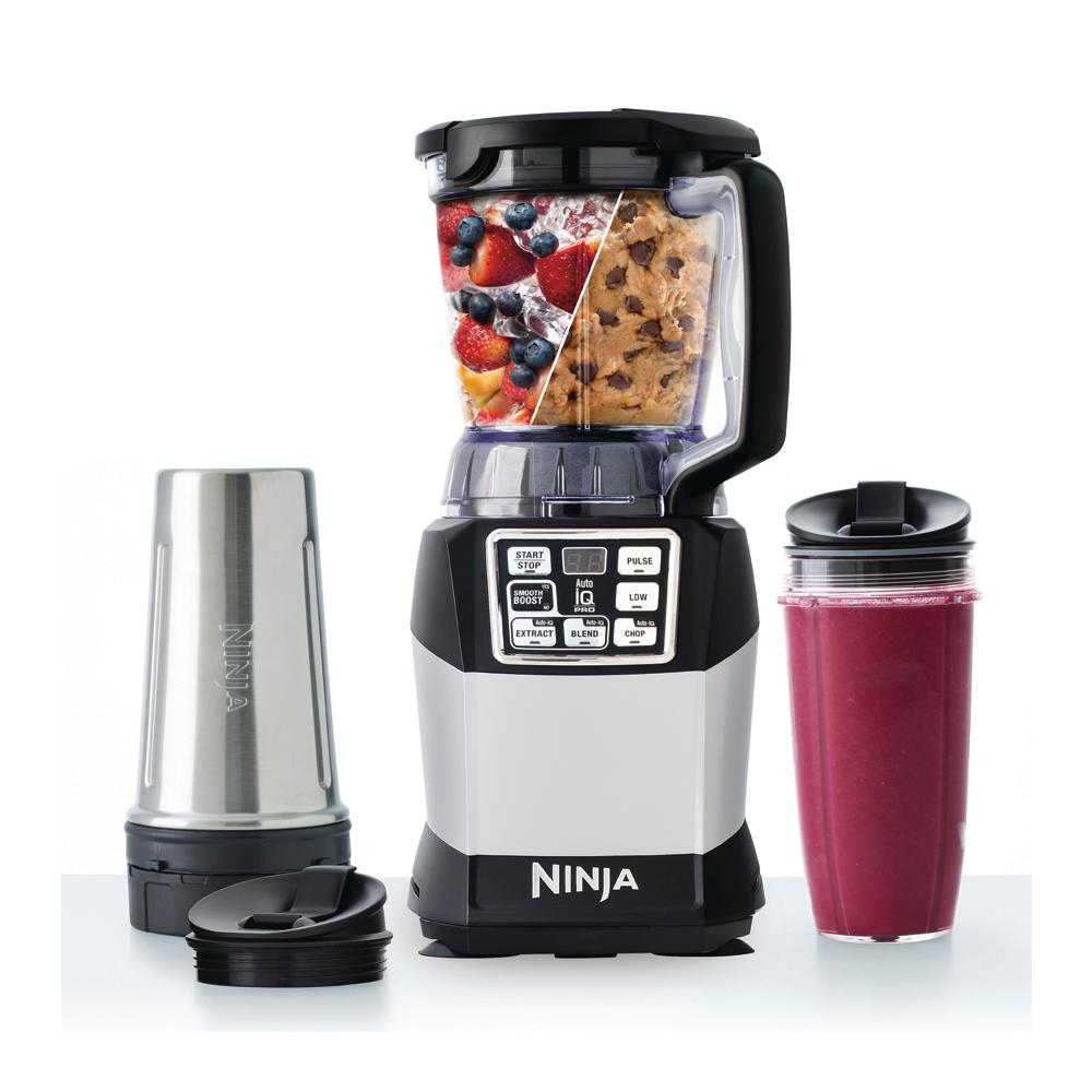 Ninja Nutri Auto Iq 24 Oz 5 Sd Black Compact System