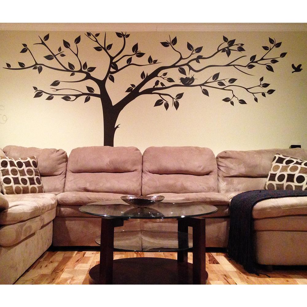 Pop Decors Wall Decals Decor The Home Depot Super Tree Removable Wall Decal