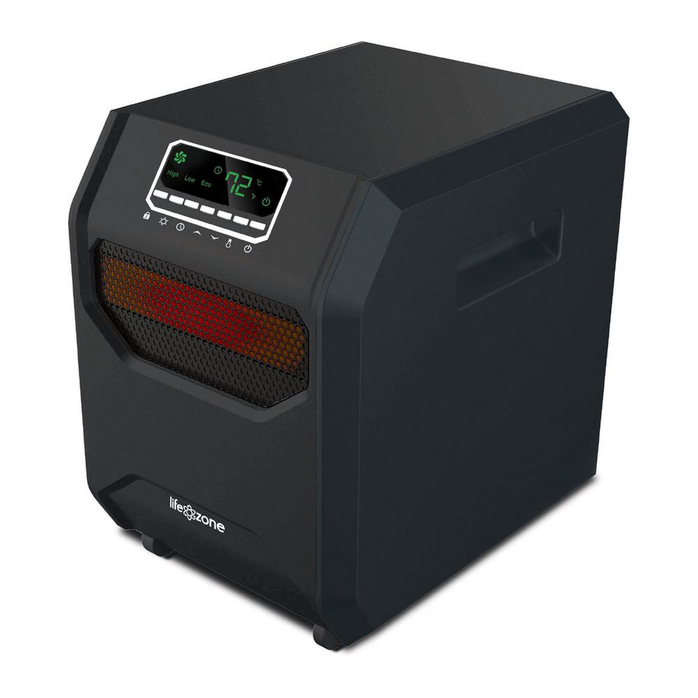 Lifesmart 4 Element Quartz Infrared Portable Electric Space Heater
