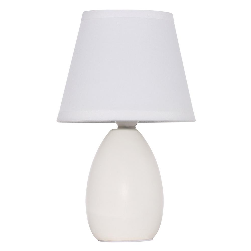 egg table lamp