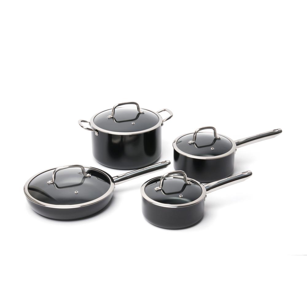 BergHOFF Earthchef Boreal 8-Piece Aluminum Cookware Set with Lids by BergHOFF