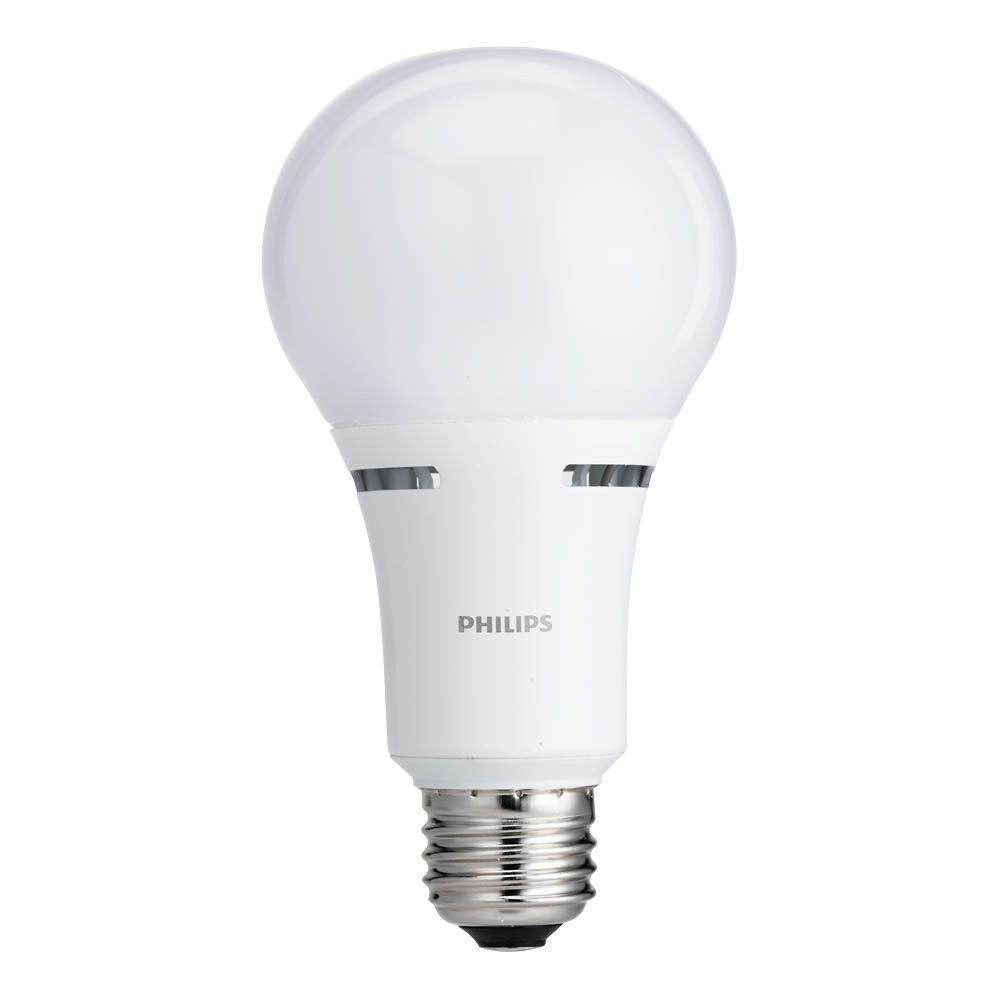 Philips 100W Equivalent Daylight A19 LED Light Bulb (2-Pack ...