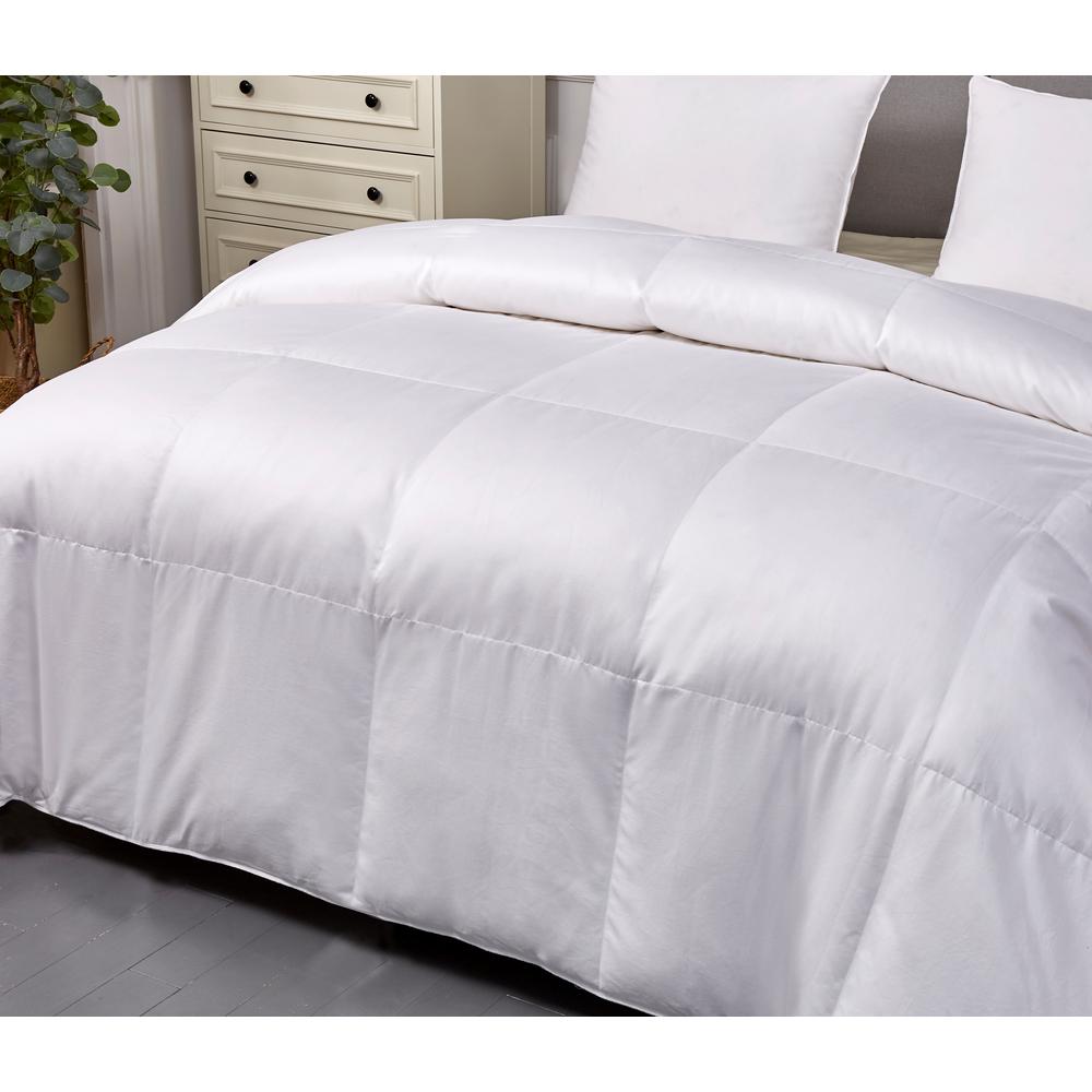 European Extra Warmth White Queen Down Comforter 021212 The Home