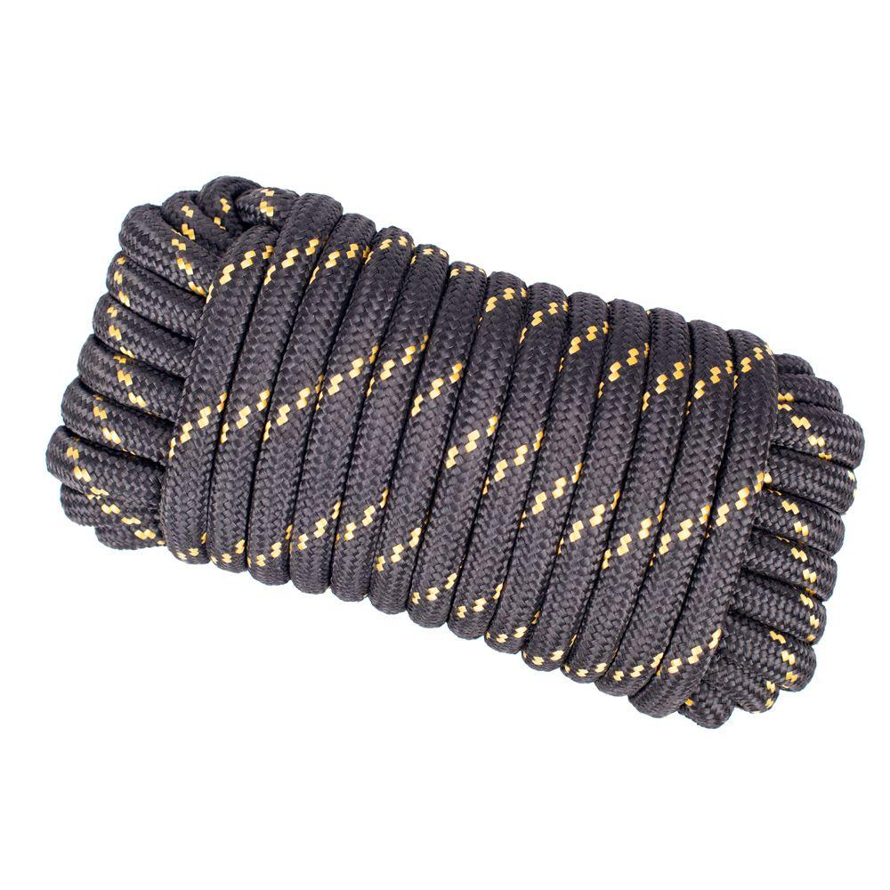 Wasons 1/2 in. x 50 ft. Heavy Duty Diamond Braid Polypropylene Rope ...