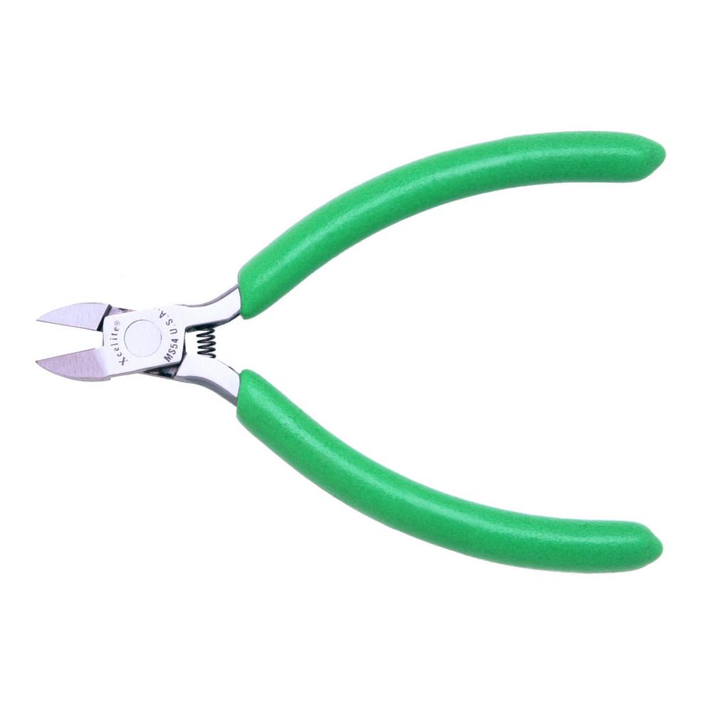 Xcelite 4 in. Oval Head SemiFlush Diagonal CutterMS54VN The Home Depot