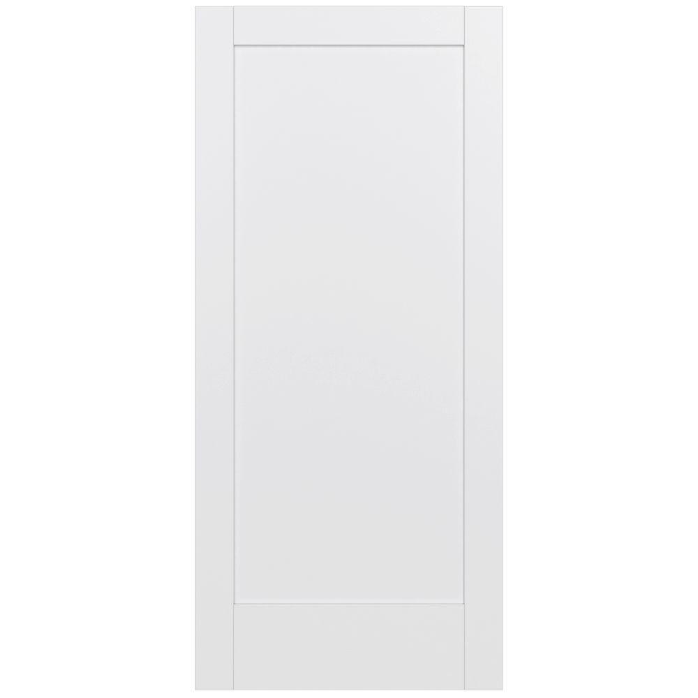 JELDWEN 36 in. x 80 in. MODA Primed PMP1011 Solid Core Wood Interior