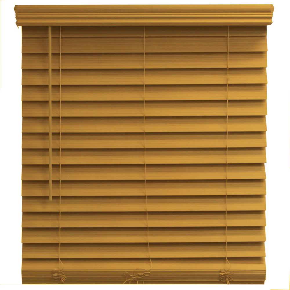 Home Decorators Collection Premium Faux Wood Blinds : Window Blinds