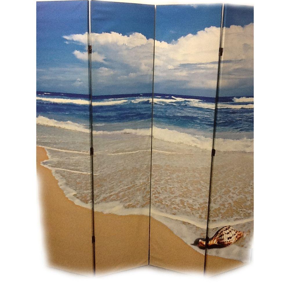 ORE International 5.92 ft. Under The Sea 4Panel Room DividerNY10784