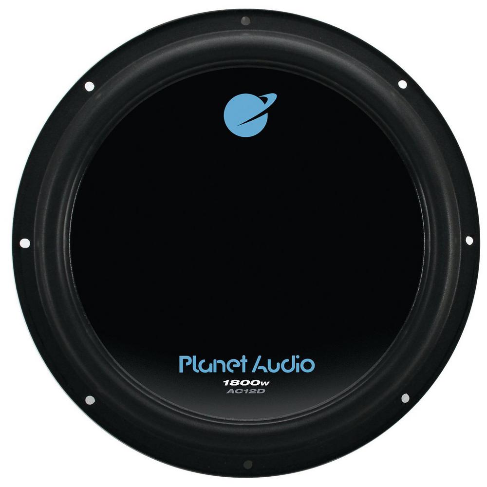 planet audio 12 1800w subwoofers