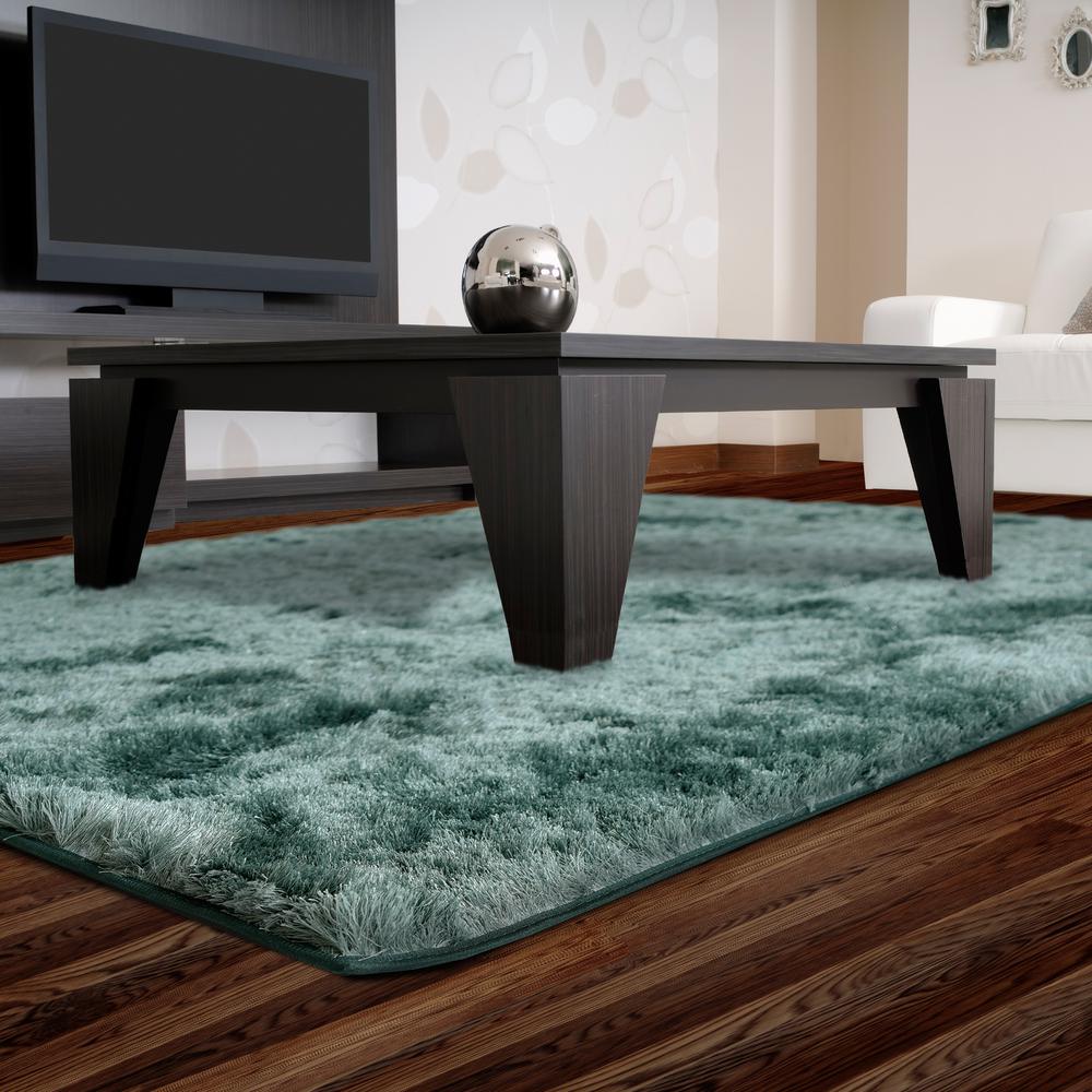 Modern 9 X 11 Area Rugs The Home Depot So Silky Sky 9 Ft X 11 Area Rug