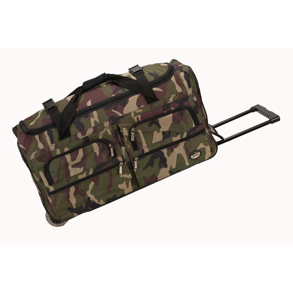 Rockland Voyage 30 in. Rolling Duffle Bag, Camo, Green was $89.99 now $33.29 (63.0% off)