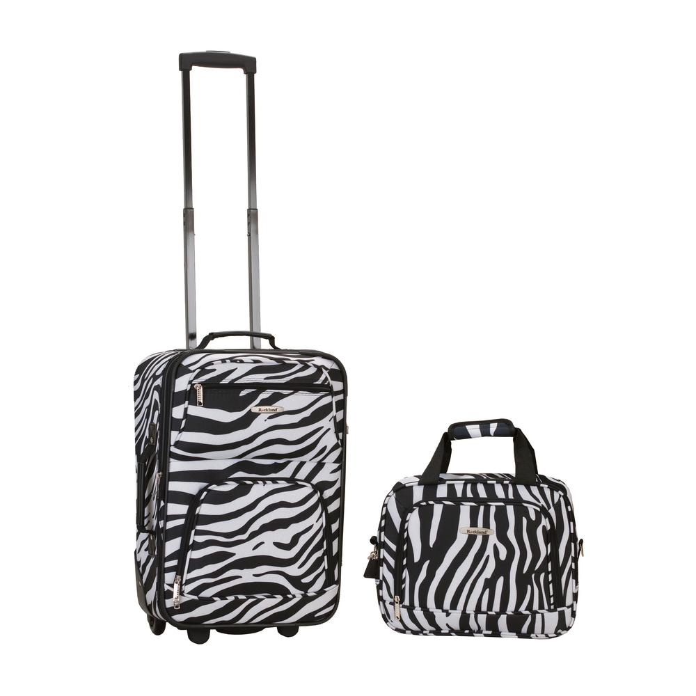 rockland zebra luggage