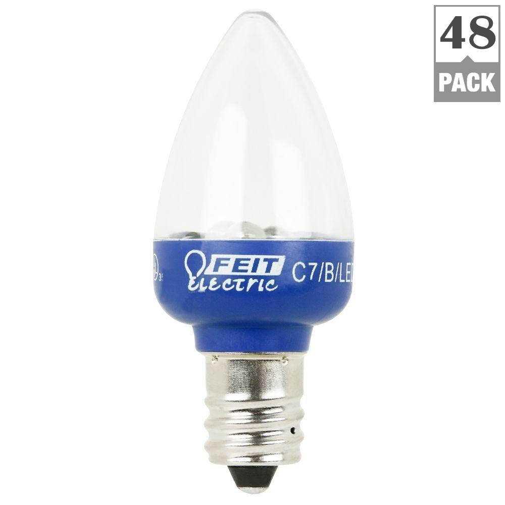 Feit Electric Accent 1Watt Blue Replacement LED Night Light Bulb (48