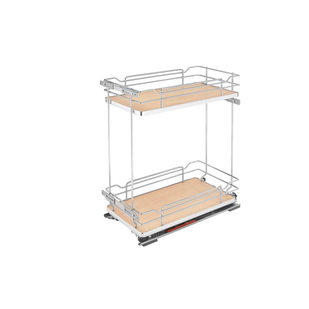 Rev A Shelf 21 In H X 11 38 In W X 22 38 In D Two Tier Pull Out