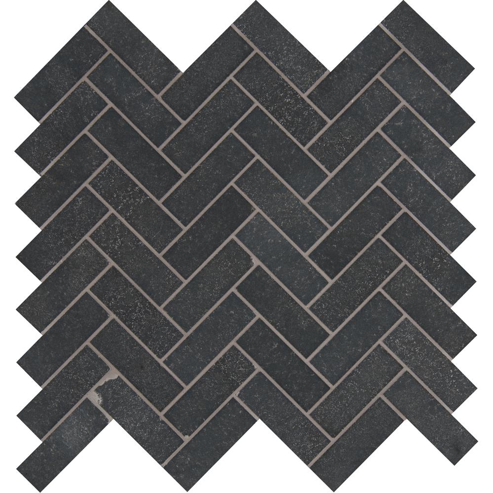 Msi Blue Herringbone 11 81 In X 57 10mm Honed Basalt Mesh Msi Blue Herringbone 11 81 In X 57 10mm Honed Basalt Mesh