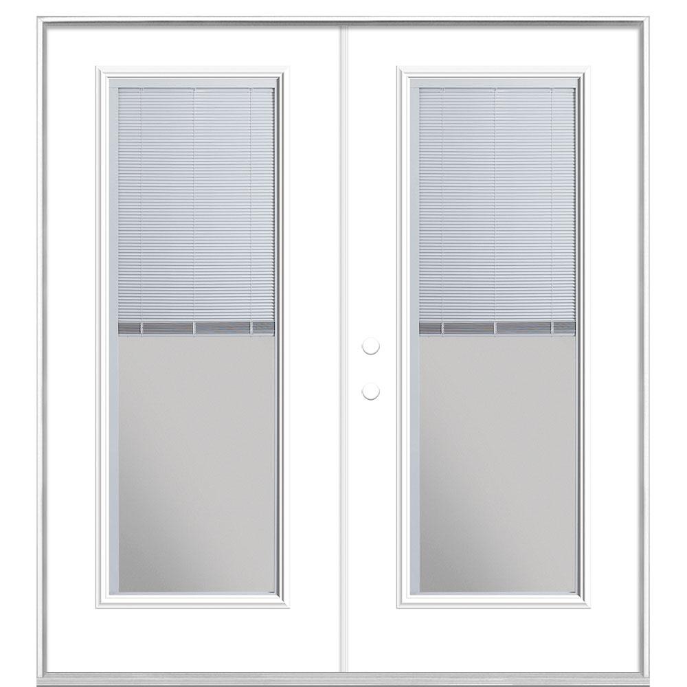 Masonite 72 In X 80 In Ultra White Steel Prehung Right Hand