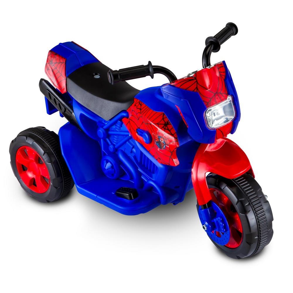 spiderman motorcycle toy