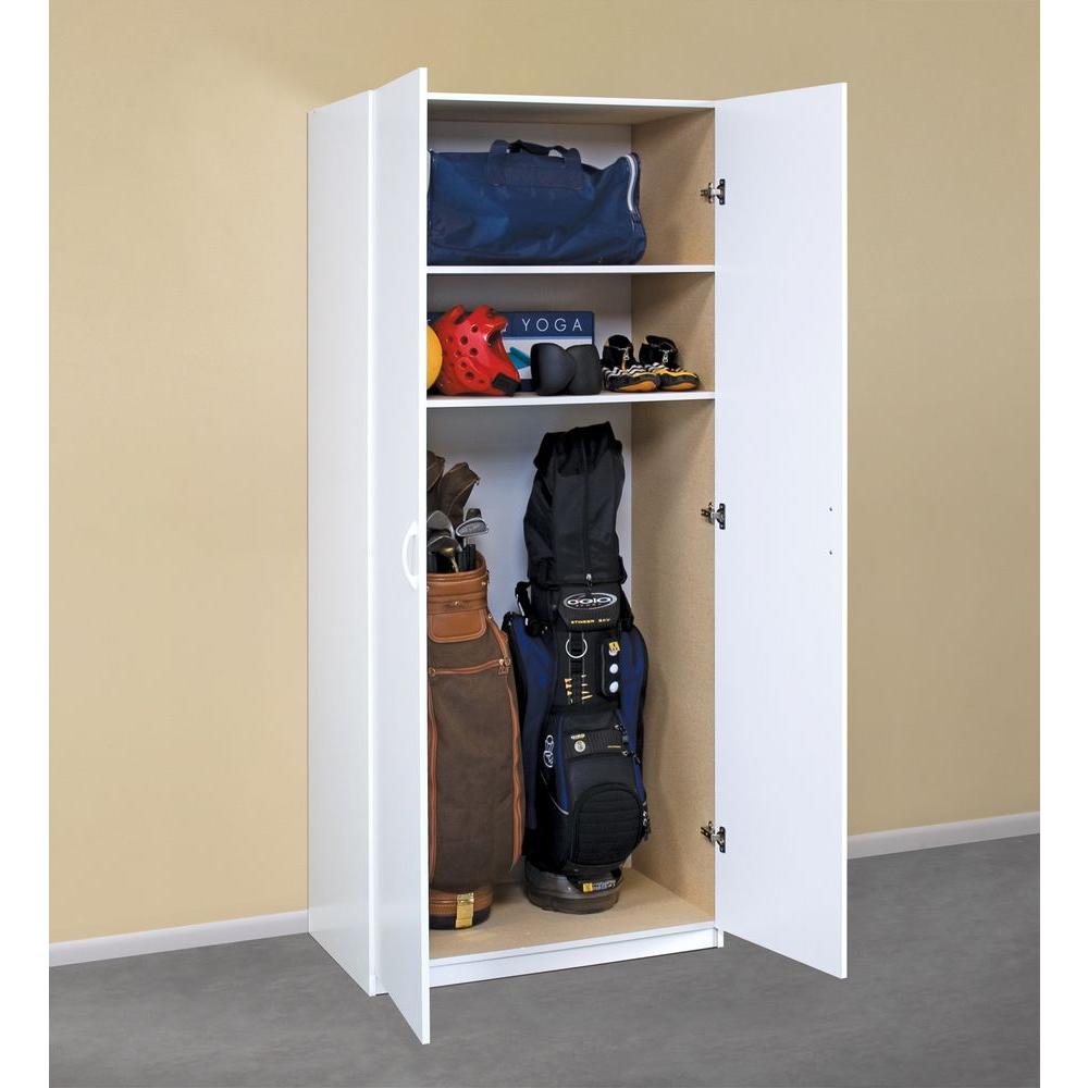 Closetmaid 80 In H X 36 In W X 20 In D White Laminate Storage