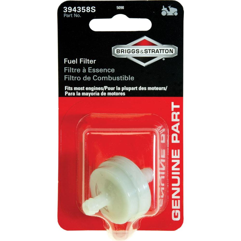 Briggs & Stratton Fuel Filter-5098K - The Home Depot | Push Mower Fuel Filter | | The Home Depot