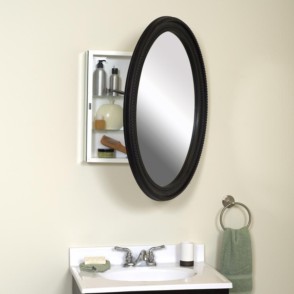 Oil Rubbed Bronze Bathroom Mirror With Shelf Mirror Ideas