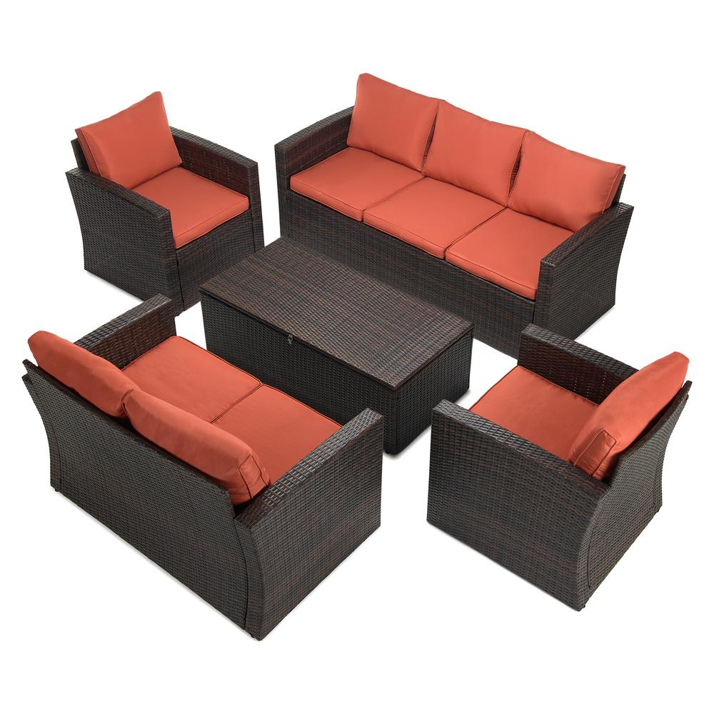 Orange Patio Furniture Outdoors The Home Depot