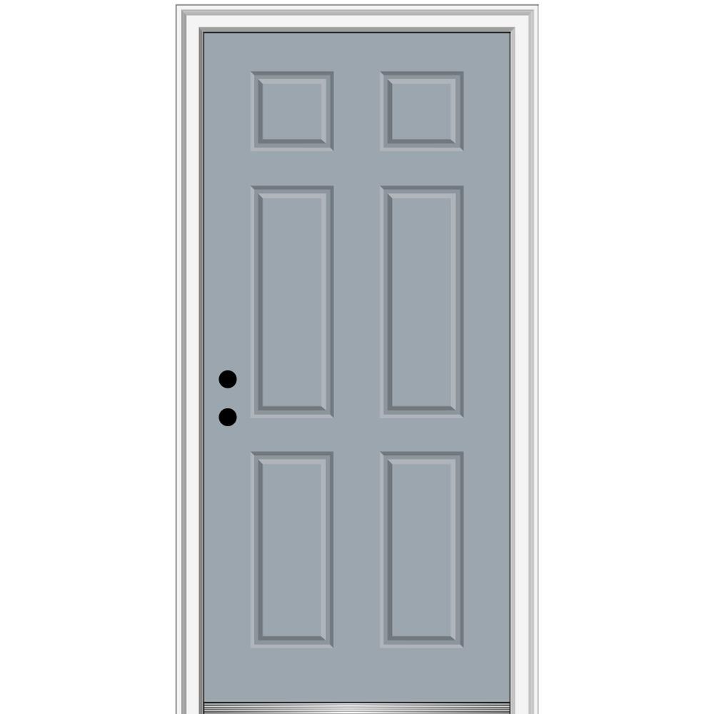 Mmi Door 30 In X 80 In Right Hand Inswing 6 Panel Classic
