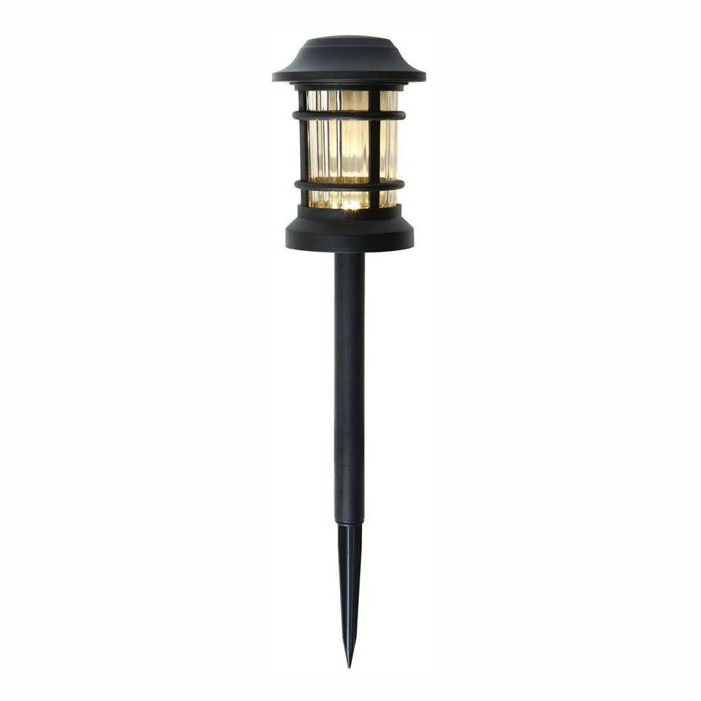 Low Voltage Black Outdoor Integrated Led Landscape Path Light With Ribbed Gl Lens Low Voltage Black Outdoor Integrated Led Landscape Path Light With Ribbed Gl Lens