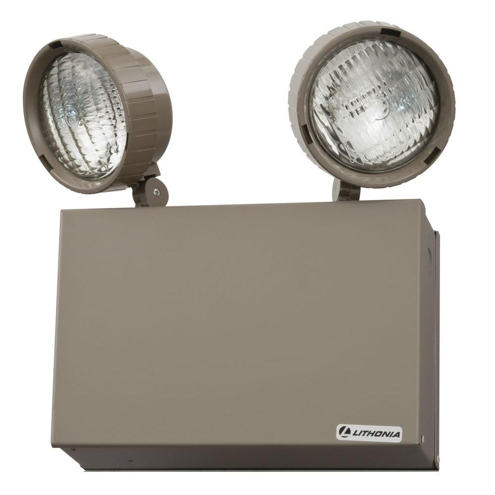 UPC 784231009888 product image for Lithonia Lighting Emergency Lighting 16-Watt Steel Incandescent Emergency Lighti | upcitemdb.com