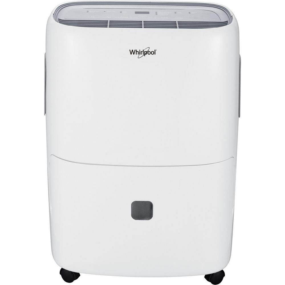 Whirlpool - 50 Pint Dehumidifier with Pump - White