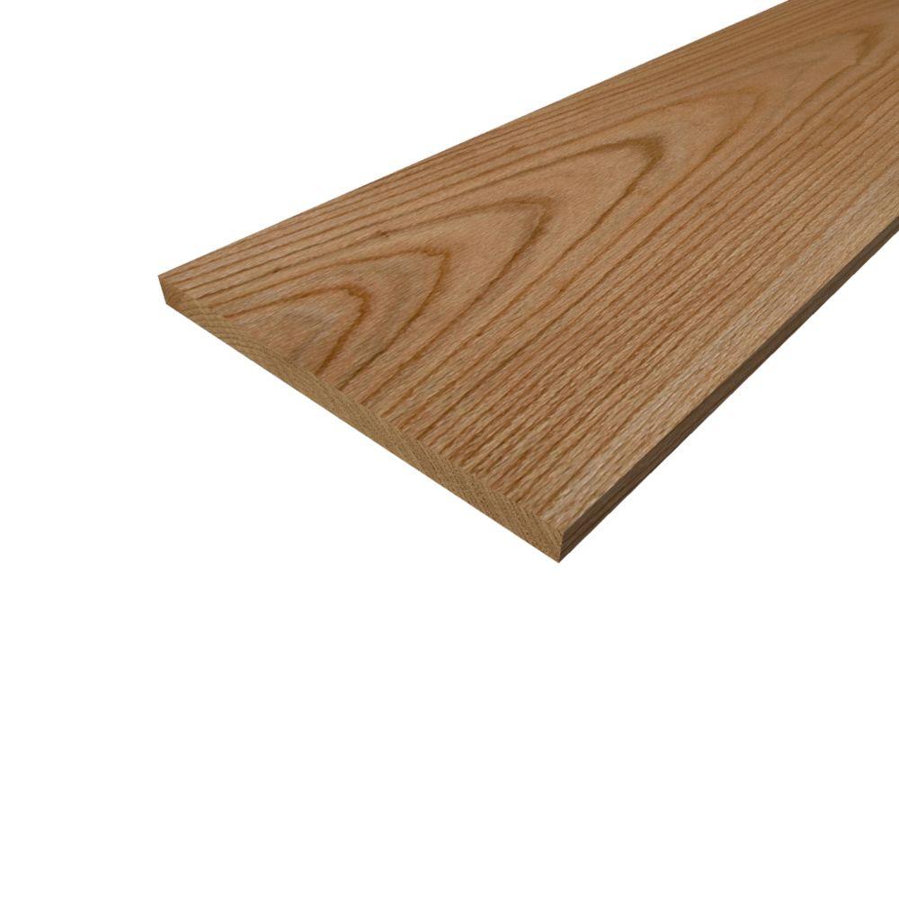 1 In X 12 11 Ft S4s Red Oak Board