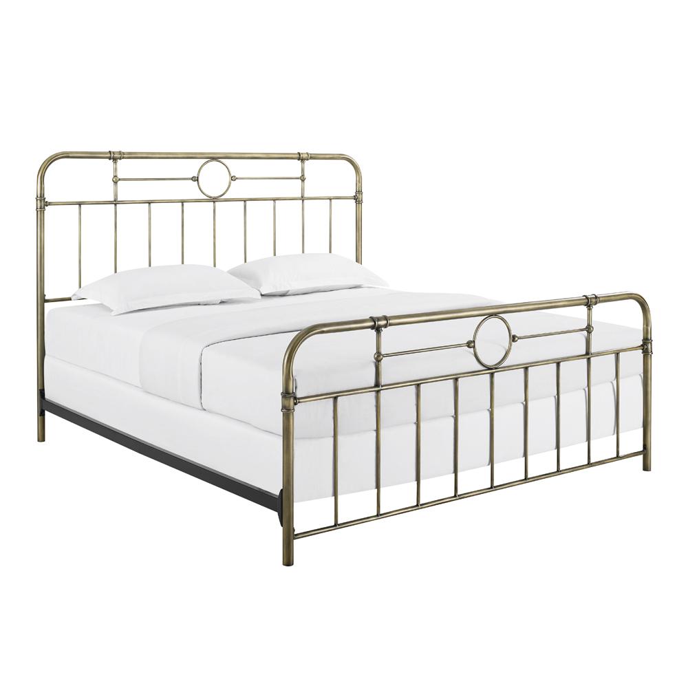 King Industrial Beds Bedroom Furniture The Home Depot