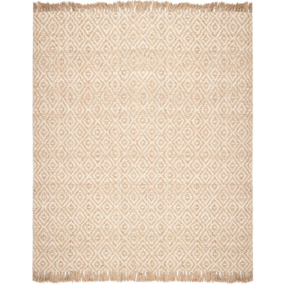Safavieh Natural Fiber Beige/Ivory 9 ft. x 12 ft. Area RugNF114J9