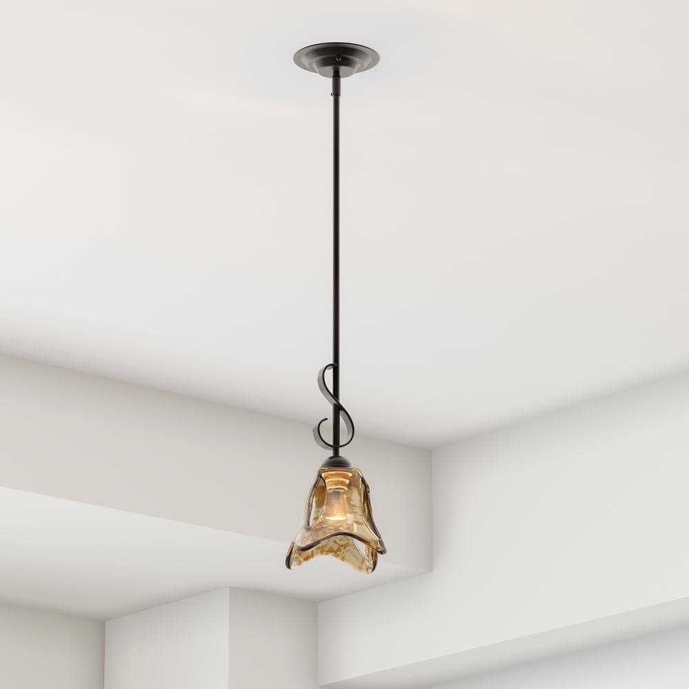swirl pendant light