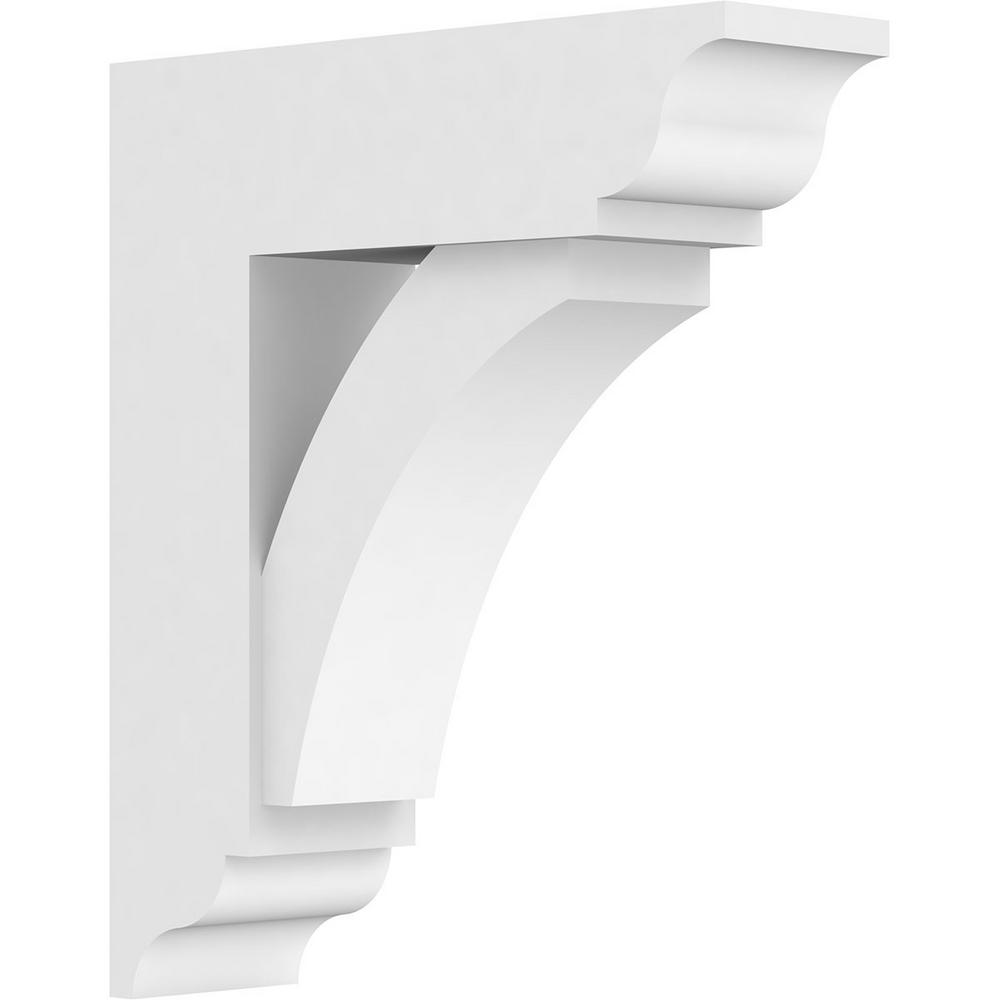 Pvc Brackets Braces Moulding Millwork The Home Depot