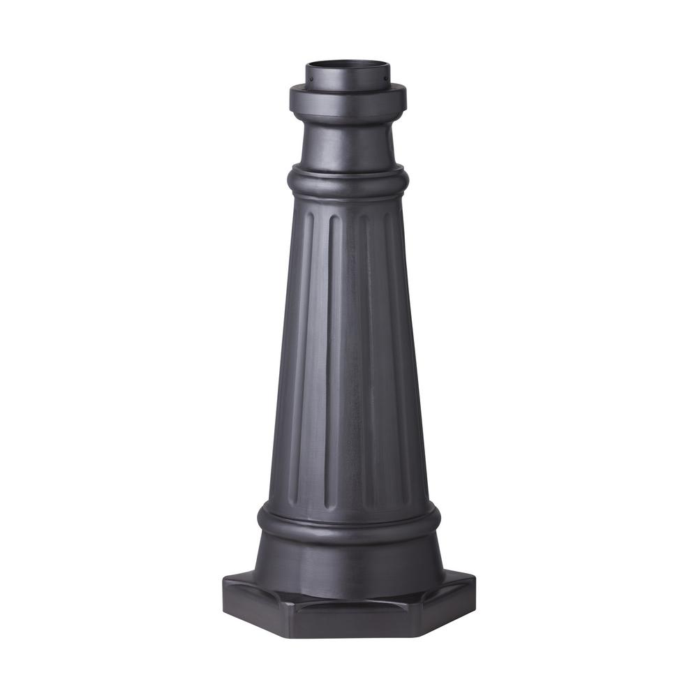 Post Base Outdoor Lighting Accessories The Antique Bronze Outdoor Die Cast Aluminum Post Base